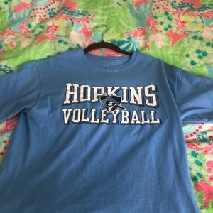 Johns Hopkins volleyball shirt